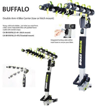 Load image into Gallery viewer, Buzzrack Buffalo 4 Bike Towball Rack