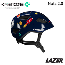 Load image into Gallery viewer, Lazer Nutz Kineti Core 2.0 Kids Helmet 50-56cm
