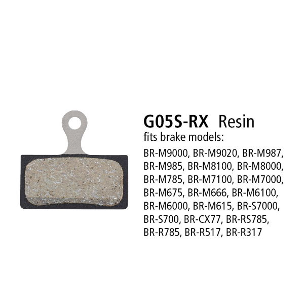 Shimano G05S-RX BR-M7000 Resin Disc Brake Pads