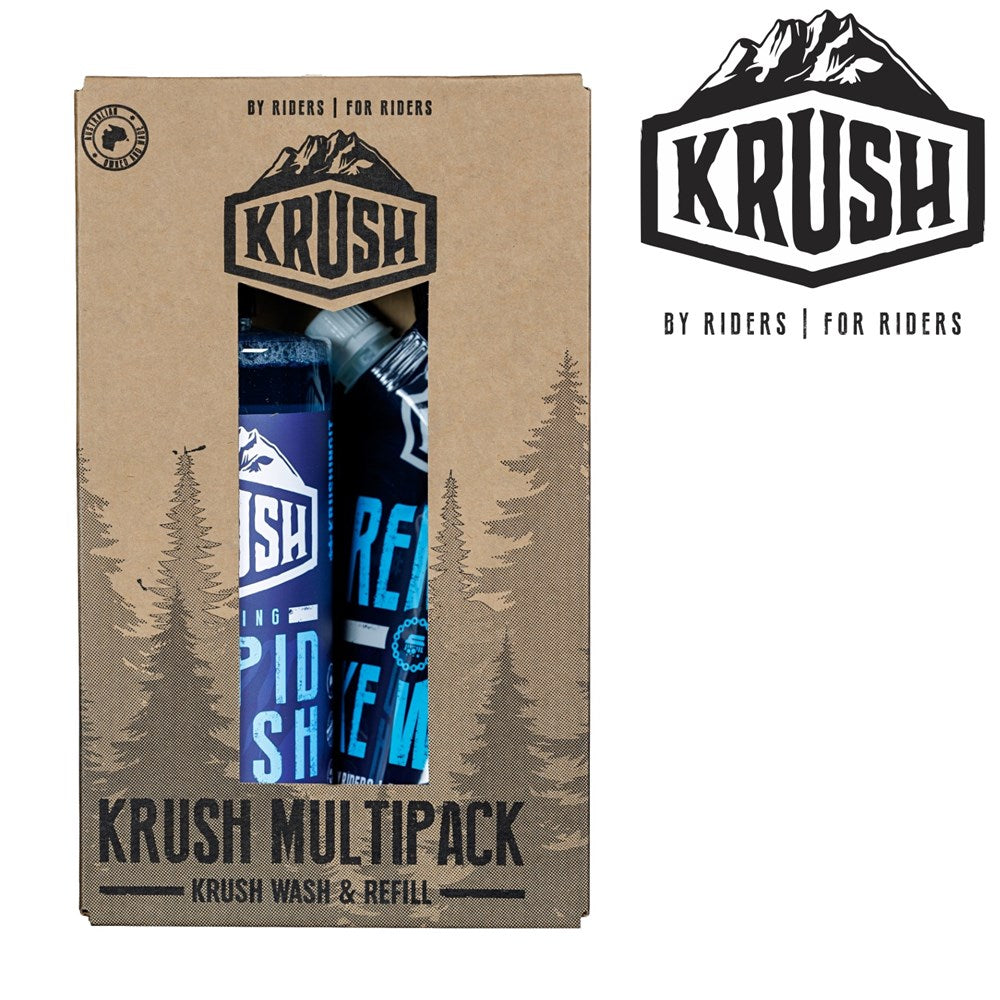 Krush Bike Wash and Refill Multi Pack